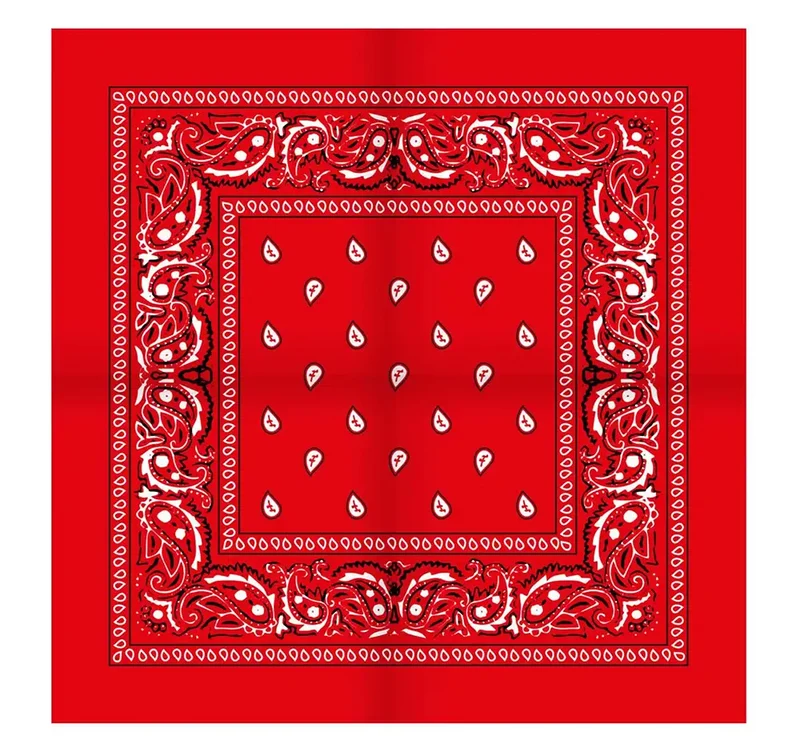 Boerenzakdoek Rain drop 54x54 - Bandana - Hoofddoek