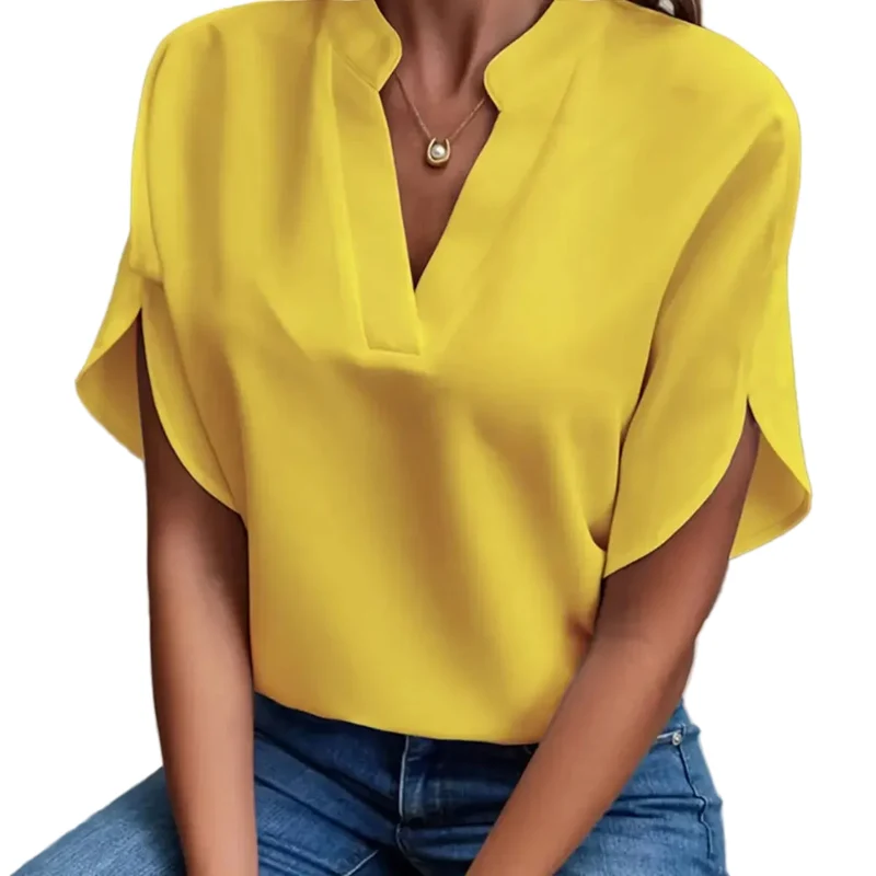 Dames Blouse V-hals Casual