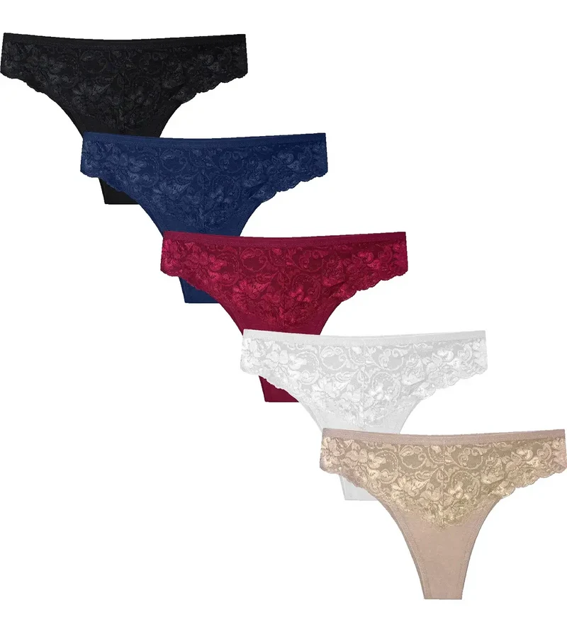 Gaubert 5-pack Kanten Brazilian Slip - Biologisch katoen