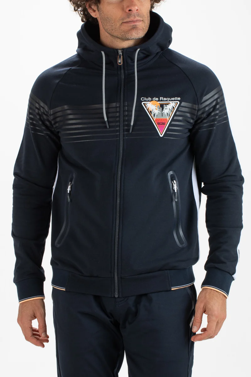 Sjeng Ileos Hooded Jacket Navy