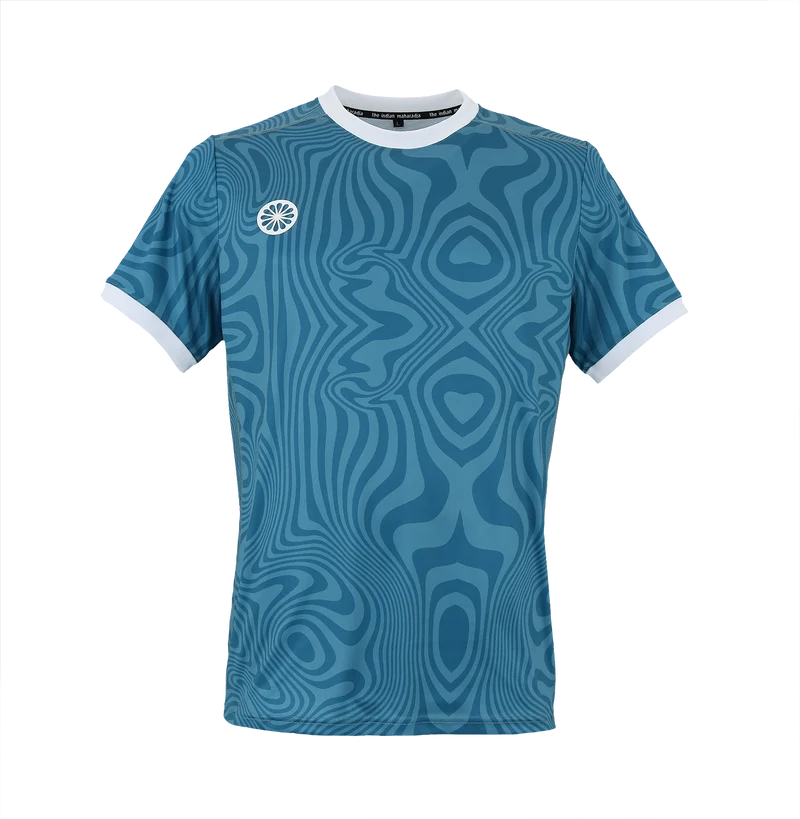 Indian Maharadja Kadiri Fusion tee Boys Petrol