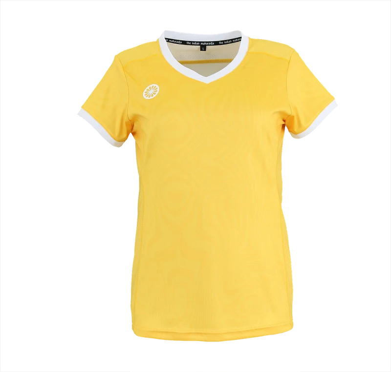 Indian Maharadja Kadiri Fusion tee Girls Yellow