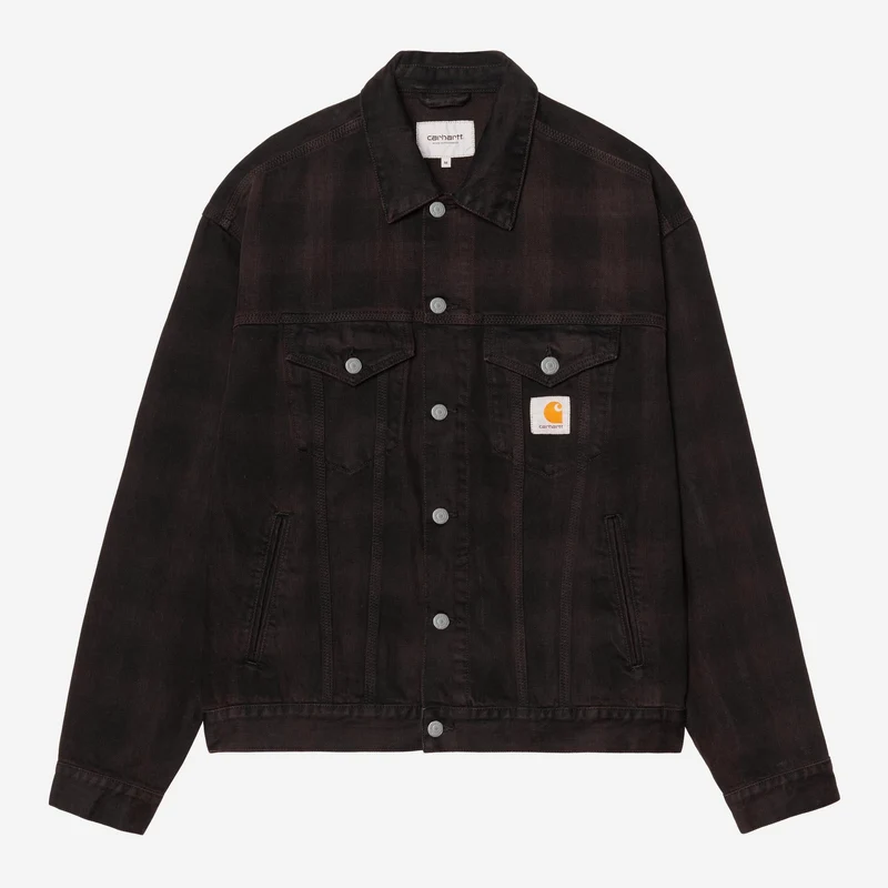 Carhartt WIP Everson Truckerjack voor heren | Zwart