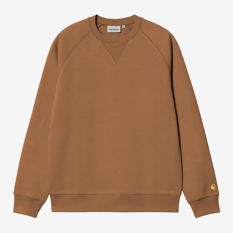 Carhartt WIP Heren Chase Sweatshirt | Hamilton Brown