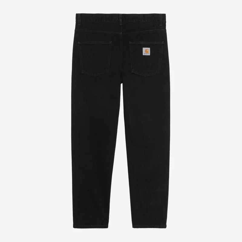 Carhartt WIP HEREN Newel Broek | Zwart, eenmalig gewassen
