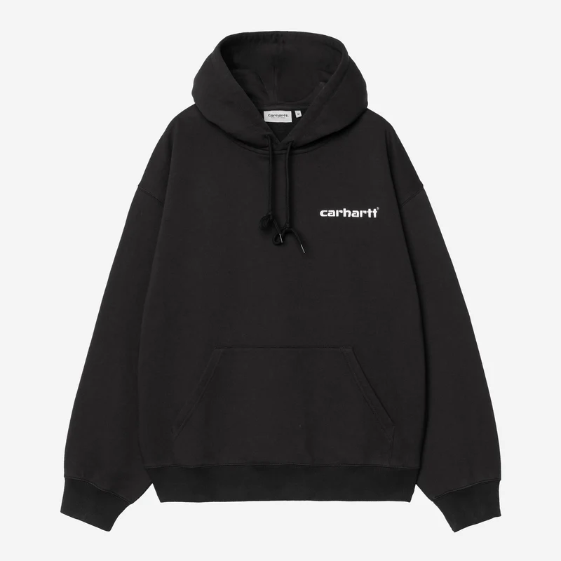 Carhartt WIP Heren Caps Hoodie | Zwart