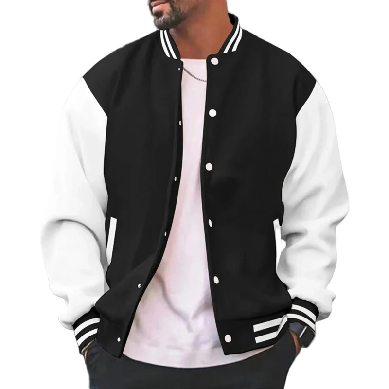 Heren Bomberjack Varsity Stijl