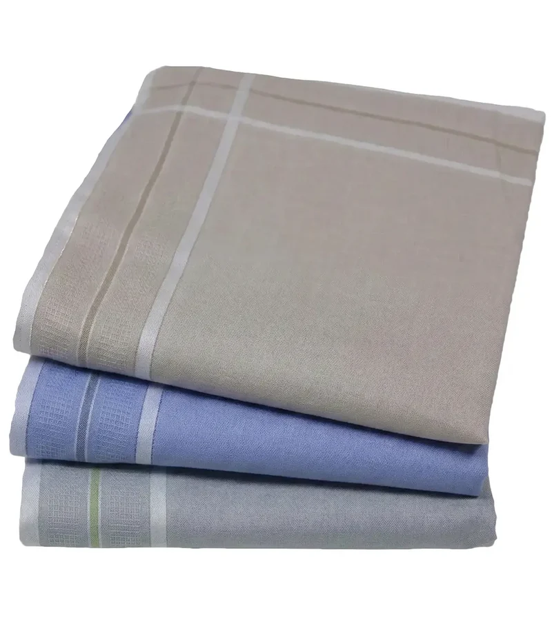 Tiseco 12 stuks - dames zakdoeken Ines Design 35x35 cm