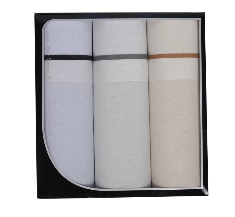 Swan 3 pack Heren zakdoeken Summer