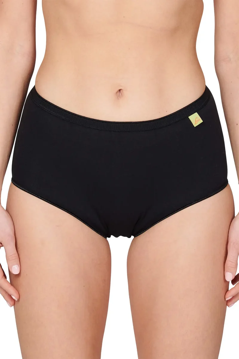 Lunatex dames Taille slip katoen
