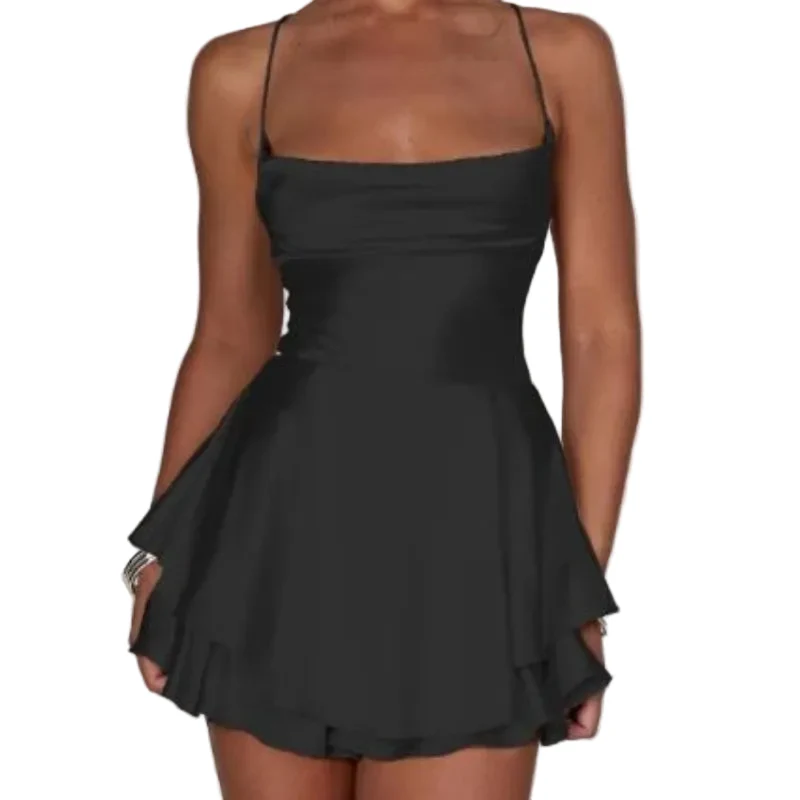 Dames Cami Playsuit Mouwloos