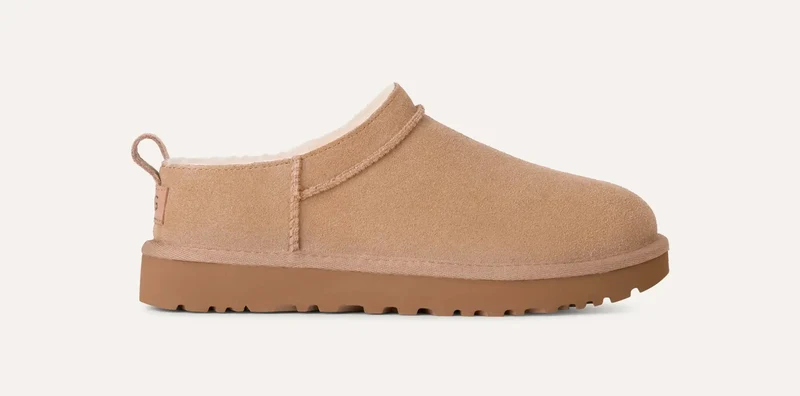 UGG Dames Klassieke Micro Pantoffels | Zand