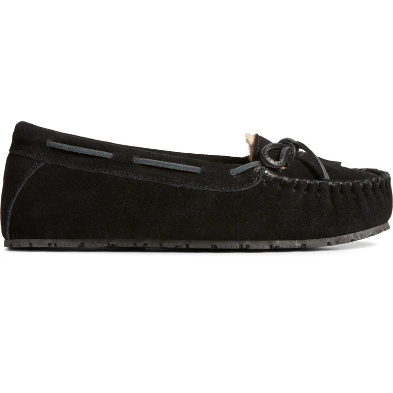 Sperry Dames Reina Slipper | Zwart Luipaard