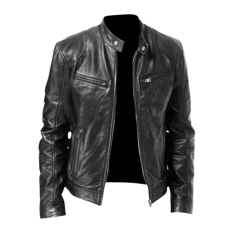 Heren Winterjas Modern Casual met Functionele Zakken