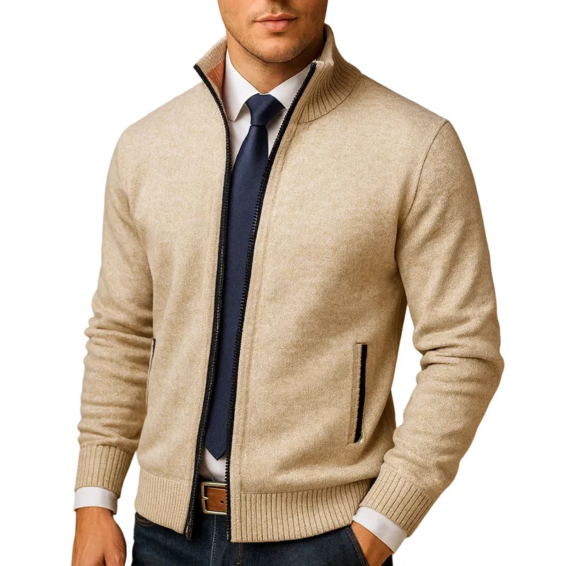 Heren Vest Met Ritssluiting Klassiek