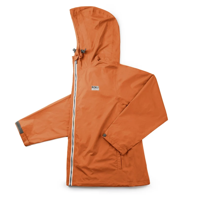 ROKA Holborn Regenjas | Gebrand Oranje