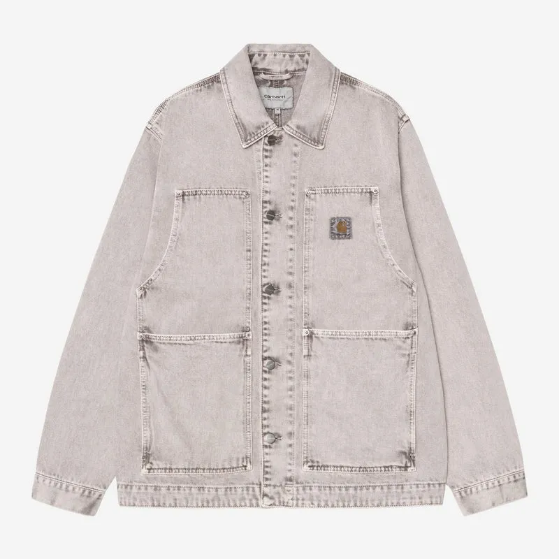 Carhartt WIP Heren OG dubbele voorkant jas | Schaliekrijt wassen