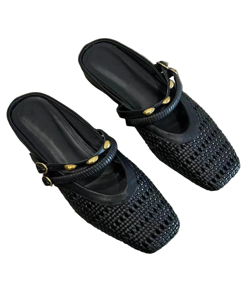 Dames Slippers Met Open Teen