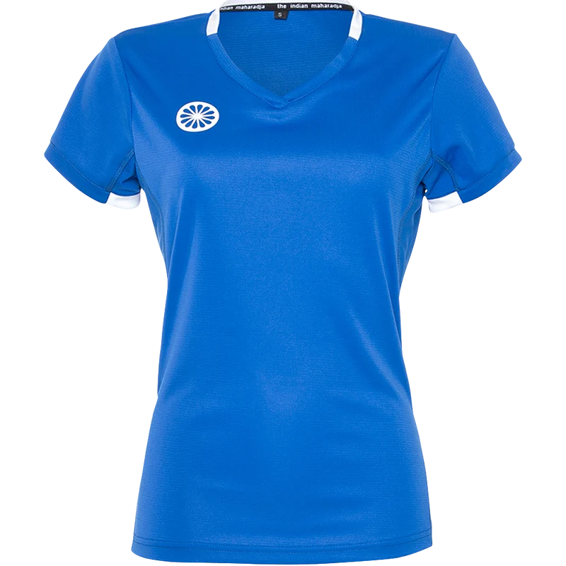 Indian Maharadja Women Tech Tee Cobalt