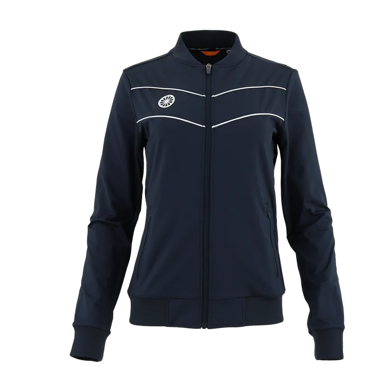 Indian Maharadja Baroda Women Chevron Jacket Navy