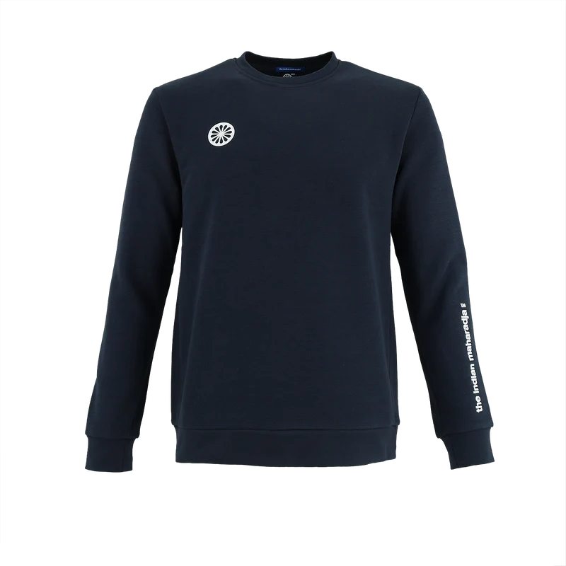 Indian Maharadja Kota Men Classic Crew Sweater Navy
