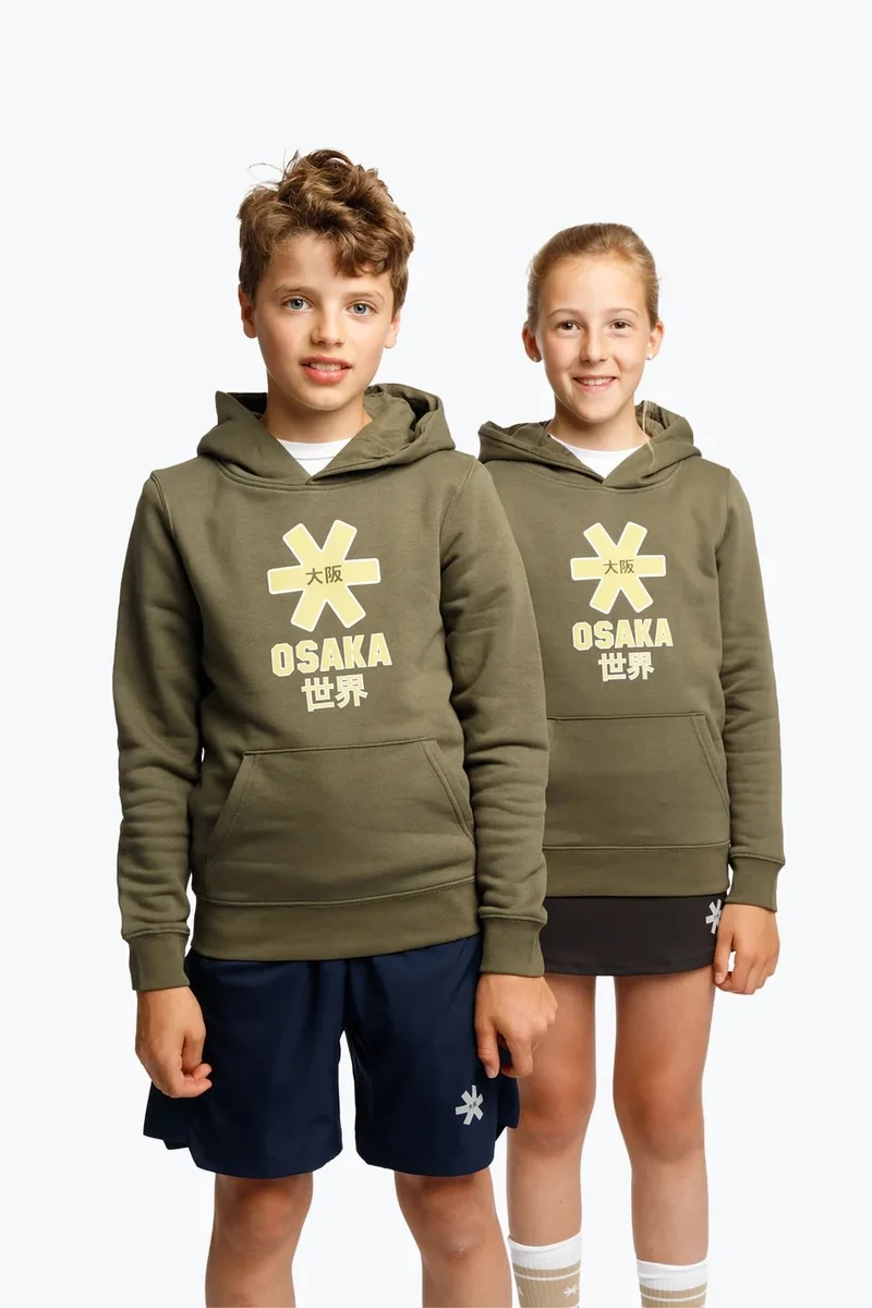 Osaka Kids Hoodie Classic Logo Khaki