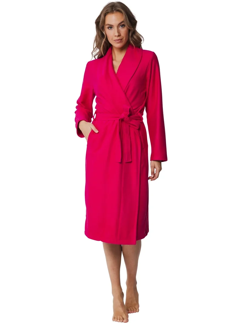 Pastunette - Dames Badjas met bamboe - Roze