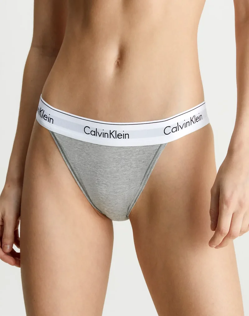 Calvin Klein High Leg Tanga slip dames