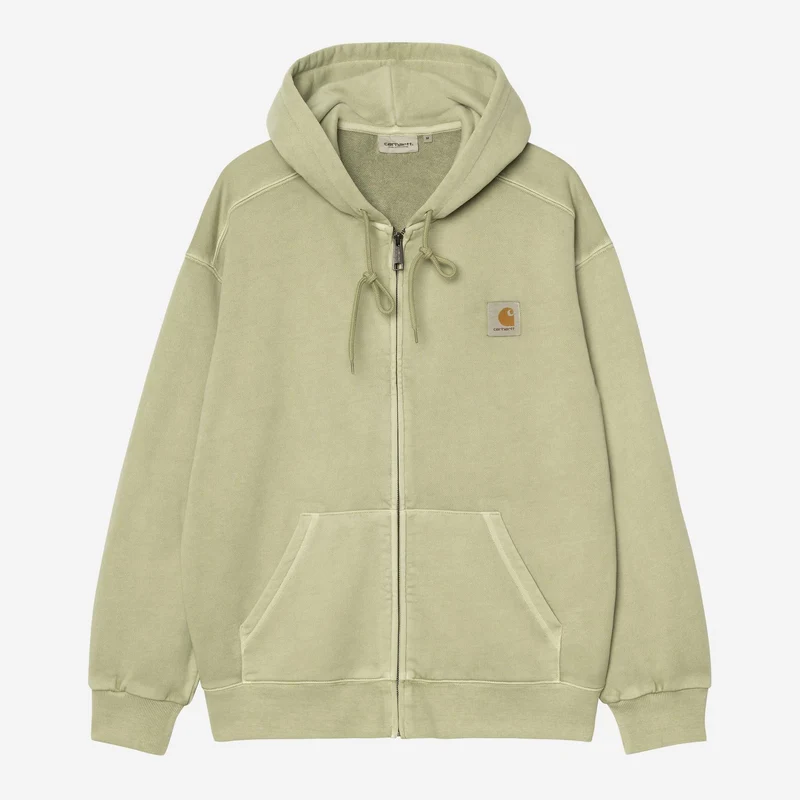 Carhartt WIP Nelson-jas met capuchon voor heren | Zachtgroen
