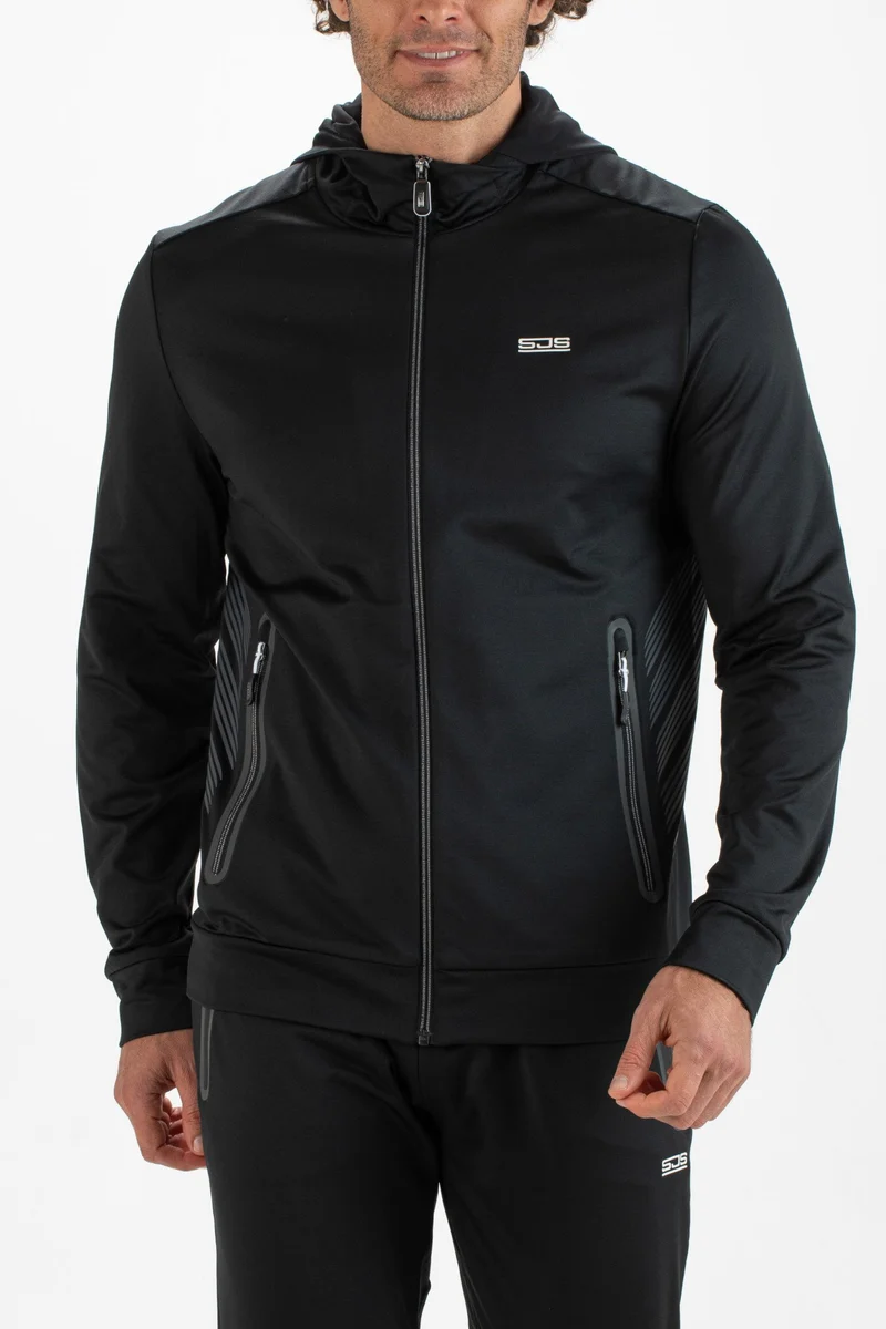 Sjeng Thompson Hooded Jacket Black