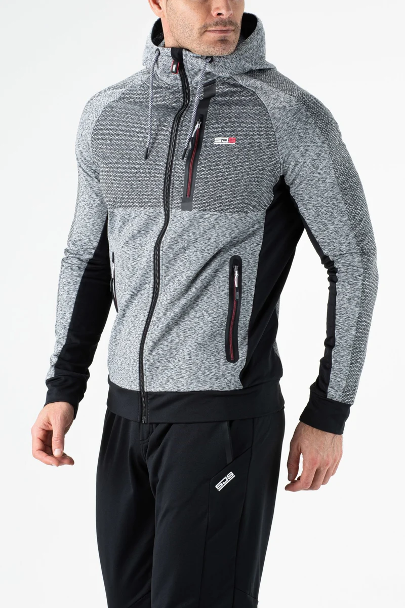 Sjeng Tieme Hooded Jacket Grey