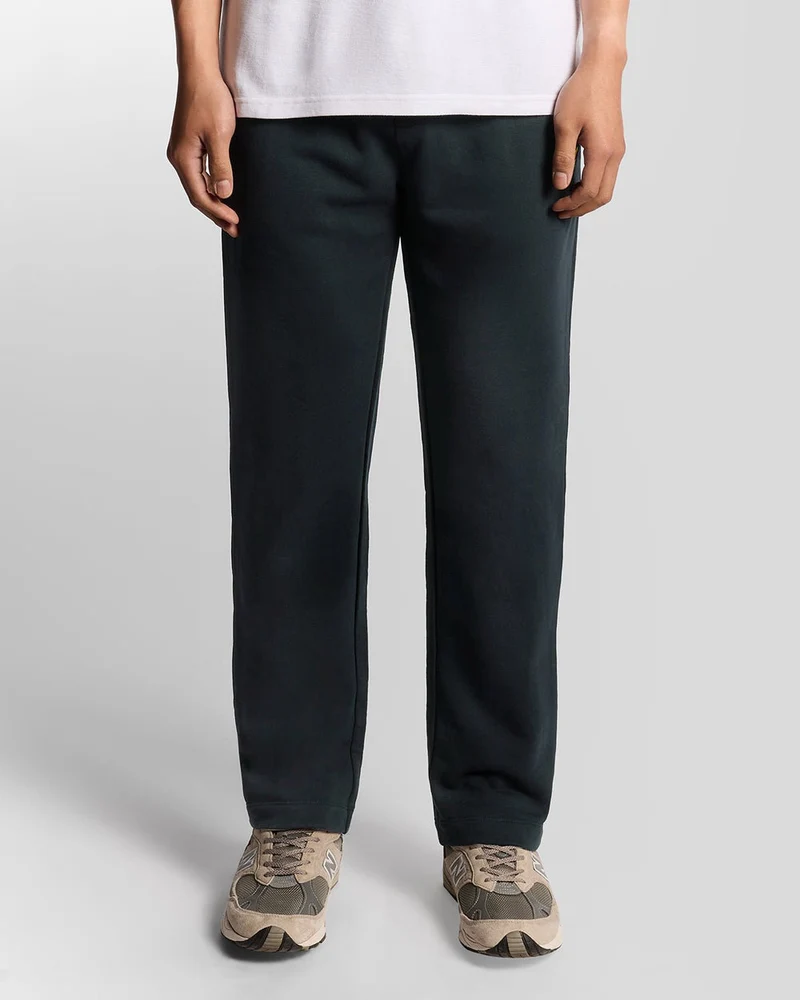 Lyle & Scott Heren joggingbroek met rechte pijpen van katoen | Donkerblauw