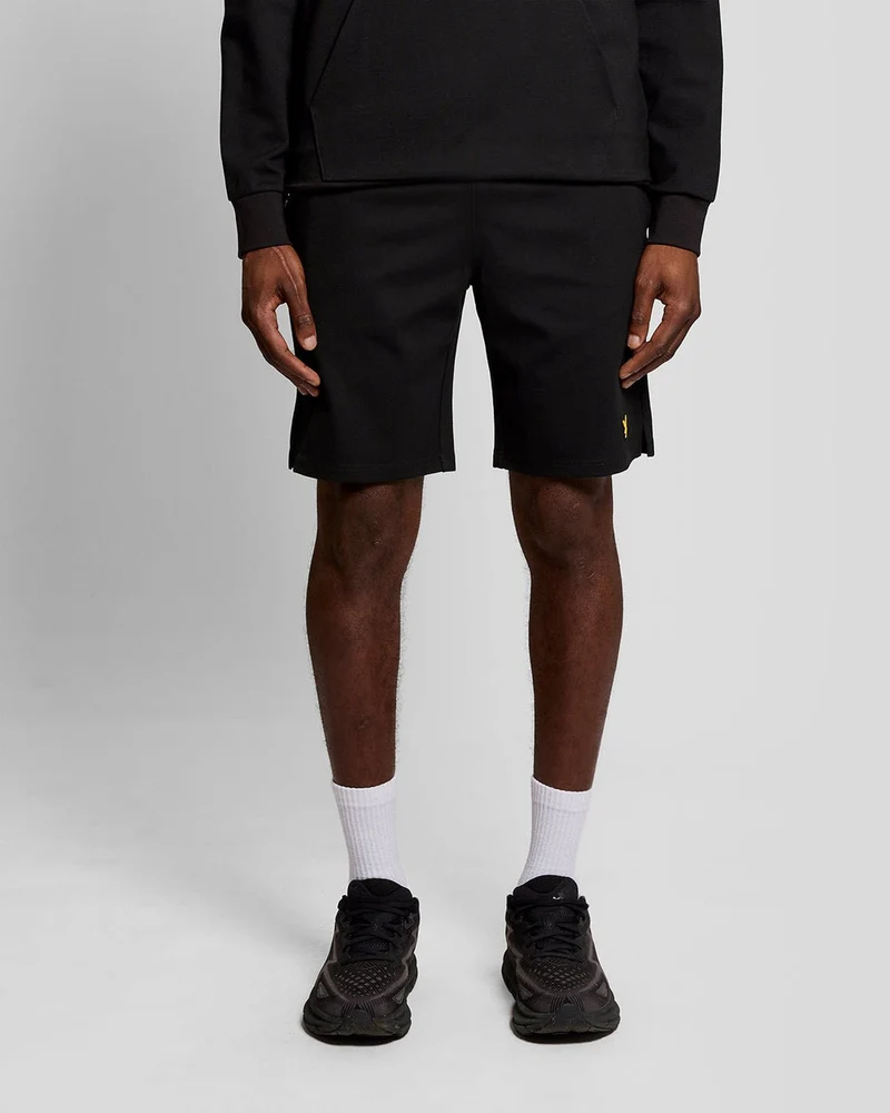 Lyle & Scott Lichtgewicht sportshorts voor heren | Gitzwart