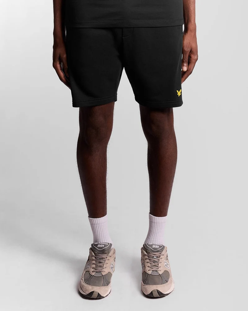 Lyle & Scott Sportieve shorts voor heren | Gitzwart