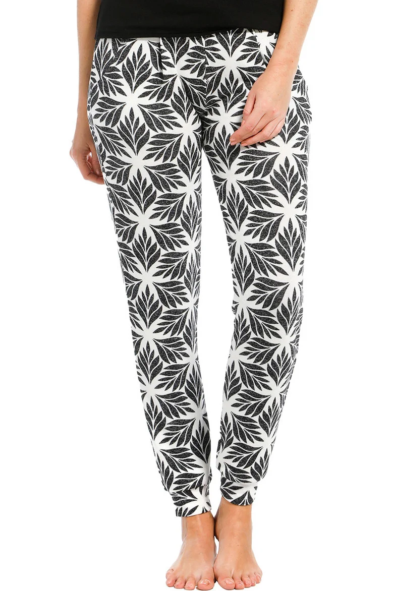 Pastunette 24/7 pyjamabroek / legging dames - NOS - Leaves