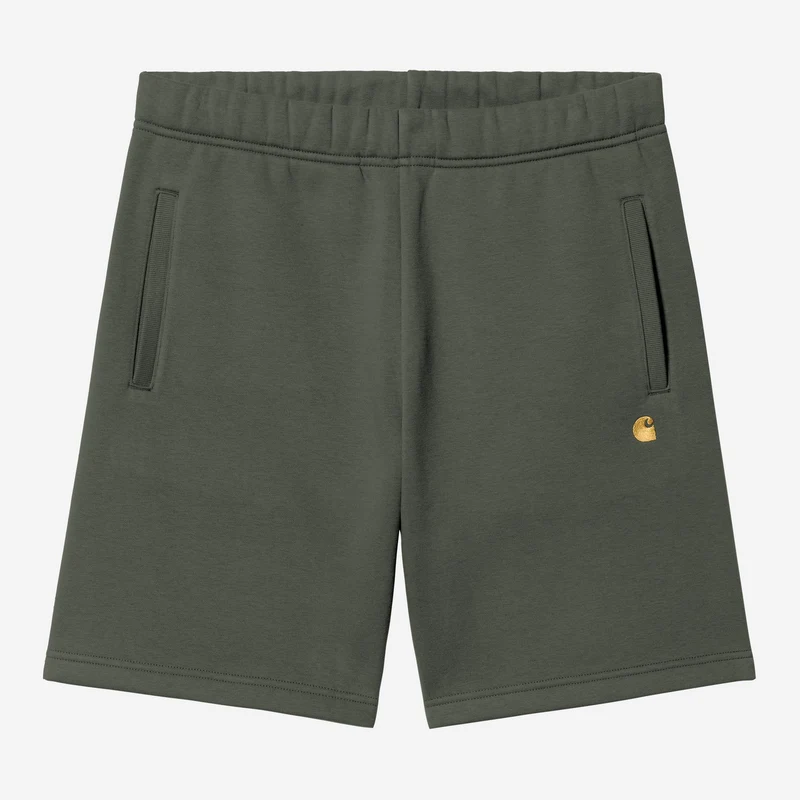 Carhartt WIP Heren Chase Sweat Short | Leaf