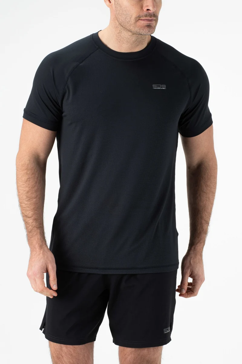 Sjeng Running Shane Tee Black