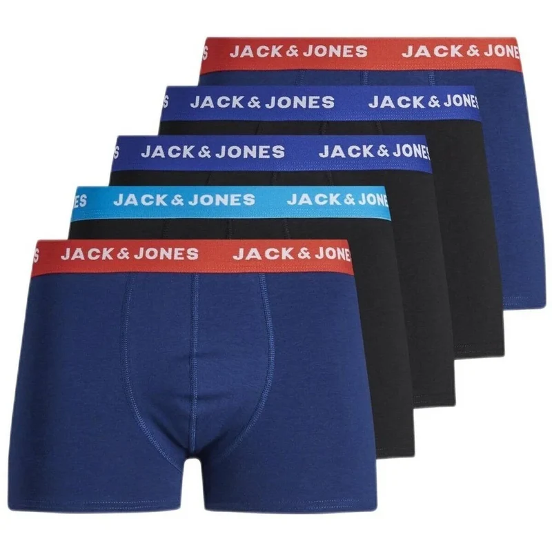 Jack & Jones 5-pack jongens boxershorts - Surf the web