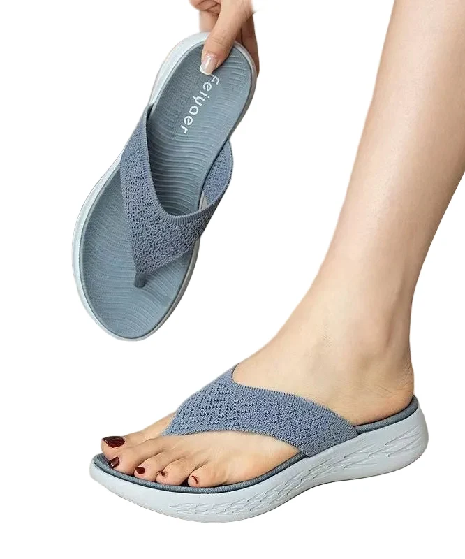 Dames Platform Slippers Ademend