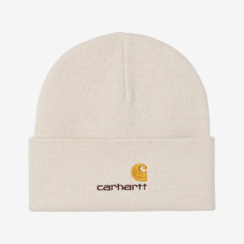 Carhartt WIP Unisex American Script Muts | Natuurlijk