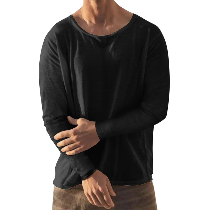 Heren T-shirt Ronde Hals Casual Stijl