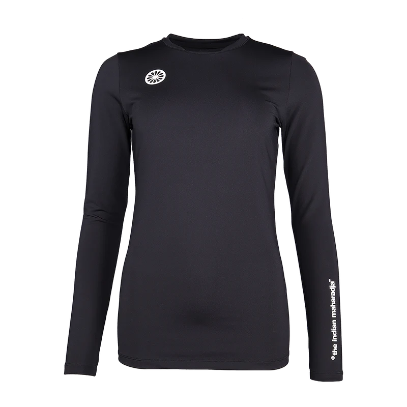 Indian Maharadja Thermo Longsleeve Dames Black