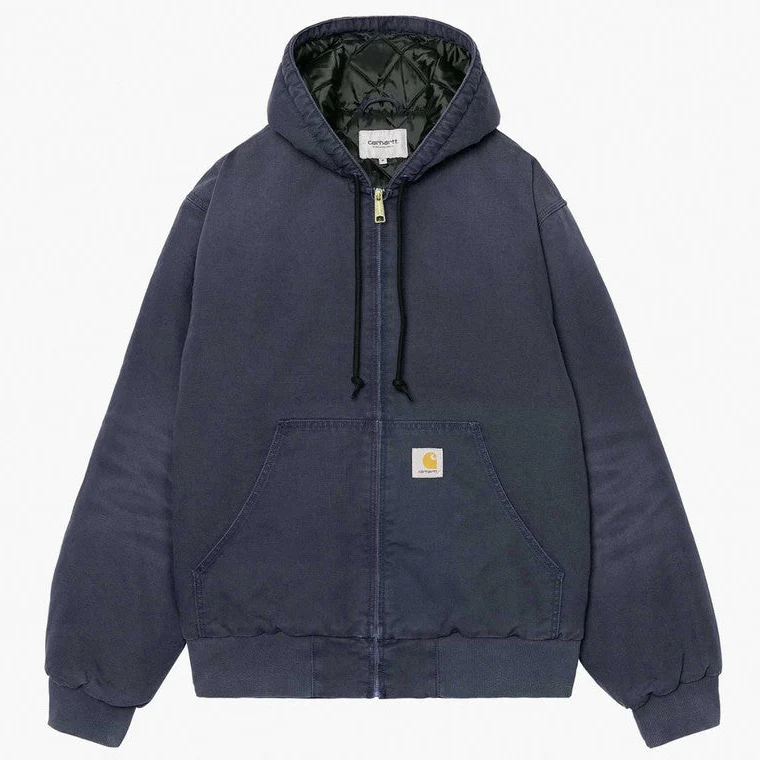 Carhartt WIP HEREN OG Active Stone Canvas Jacket | Donkerblauw