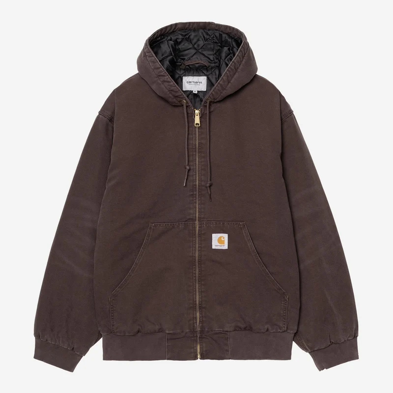 Carhartt WIP HEREN OG Active Stone Canvas Jas | Tabak