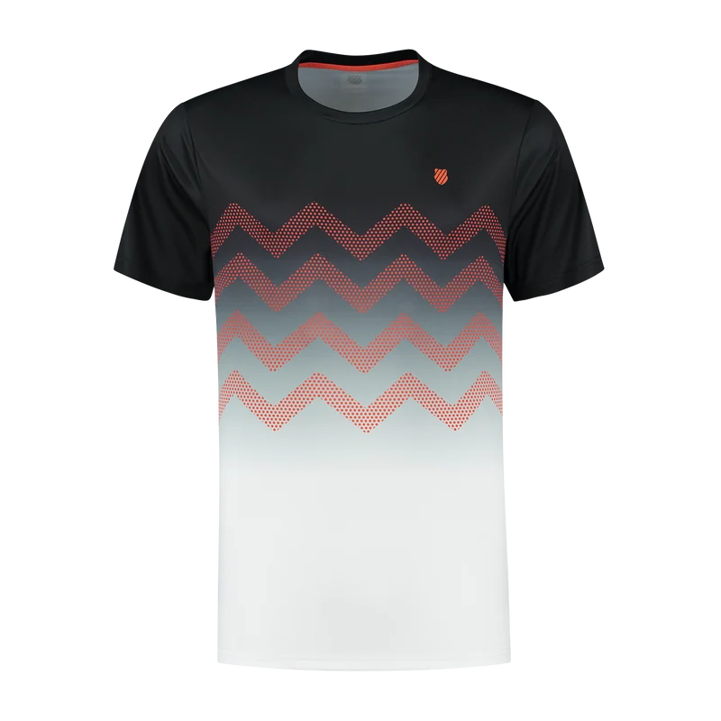 K-Swiss Hypercourt Print Crew Black