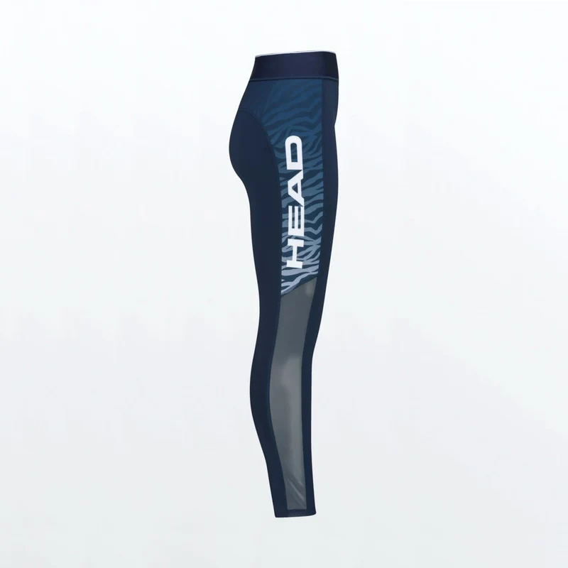 Head Pep Tights Navy Print