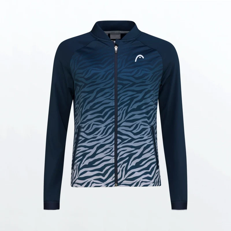 Head Breaker Jacket Dames Navy Print