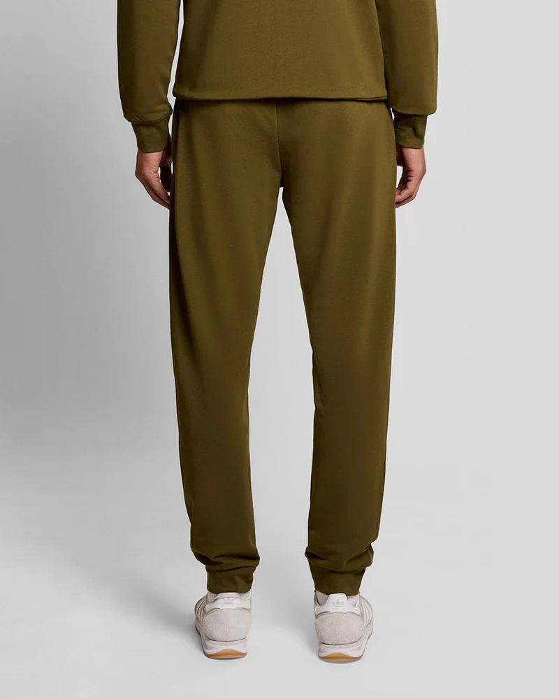 Lyle & Scott Lichtgewicht joggingbroek voor heren | Olijfgroen