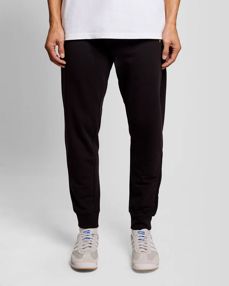 Lyle & Scott Lichtgewicht joggingbroek voor heren | Gitzwart