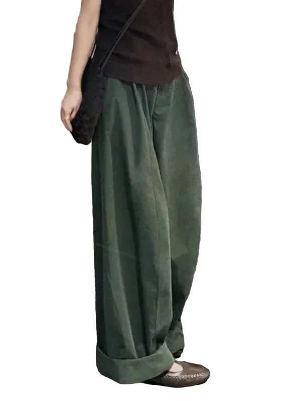 Dames Rechte Broek met Patchwork en Zakken
